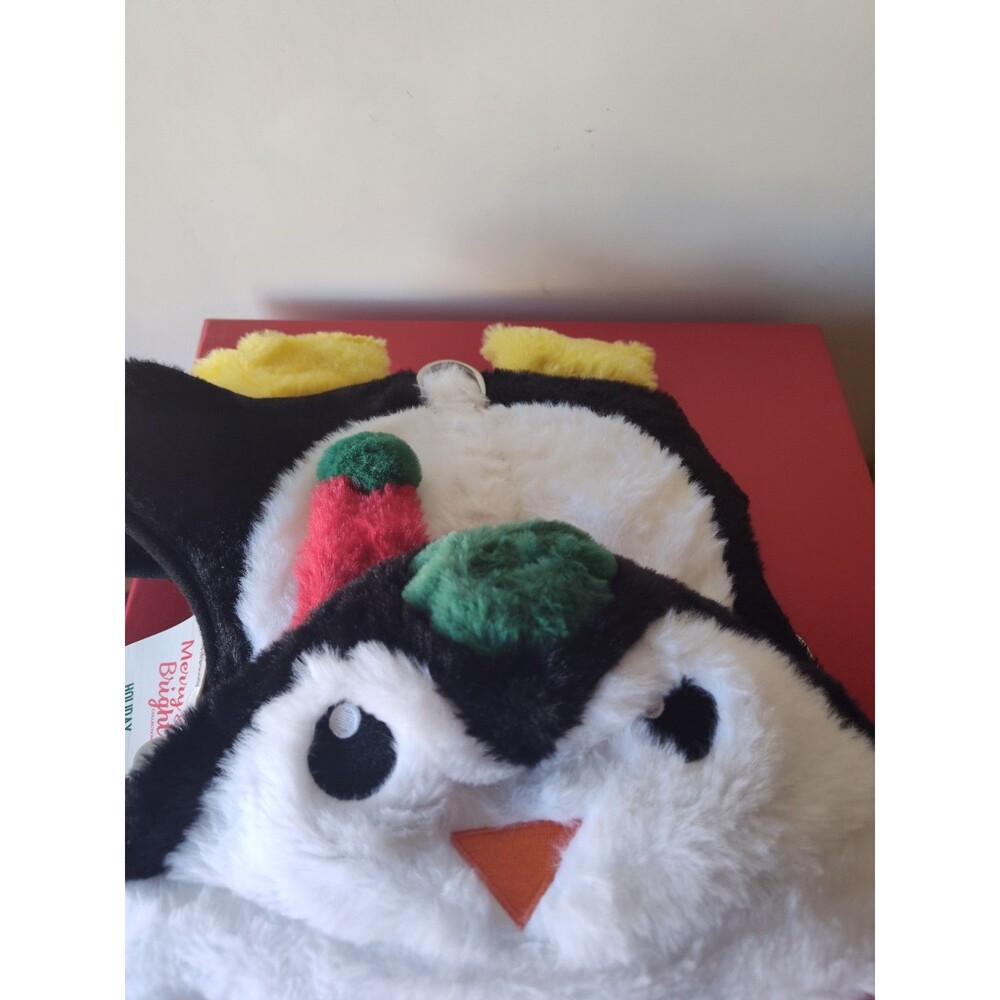 Merry & Bright Christmas Penguin Large Dog Holiday Costume Harness Apparel New